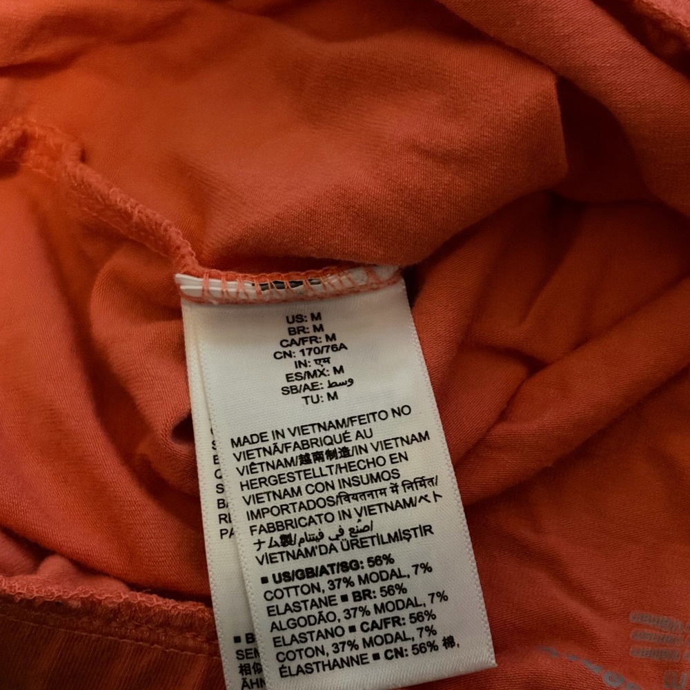 Womens Amazon Essentials Bright Orange Athletic S… - image 3